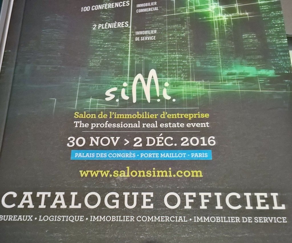 RevolutionatW's tweet photo. Le #SIMI c'est maintenant ! Parce que la révolution du #travail passe aussi par les #innovation #immmo #SIMI2016 https://t.co/GYmEHicrP8