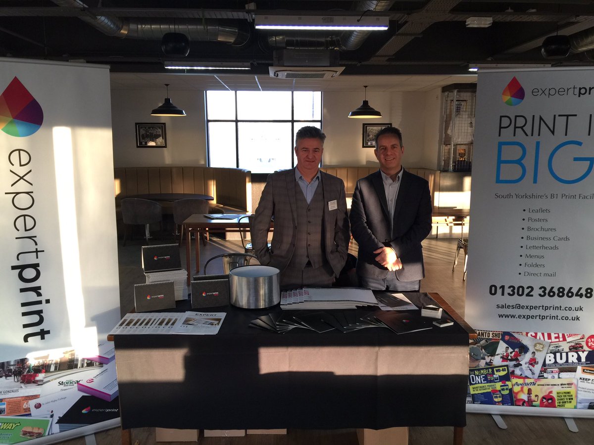 All ready for #sheffieldbiz2016 .  Come down to Bramall Lane and see us! #sheffieldissuper #syb #rotherhamiswonderful #barnsleyisbrill