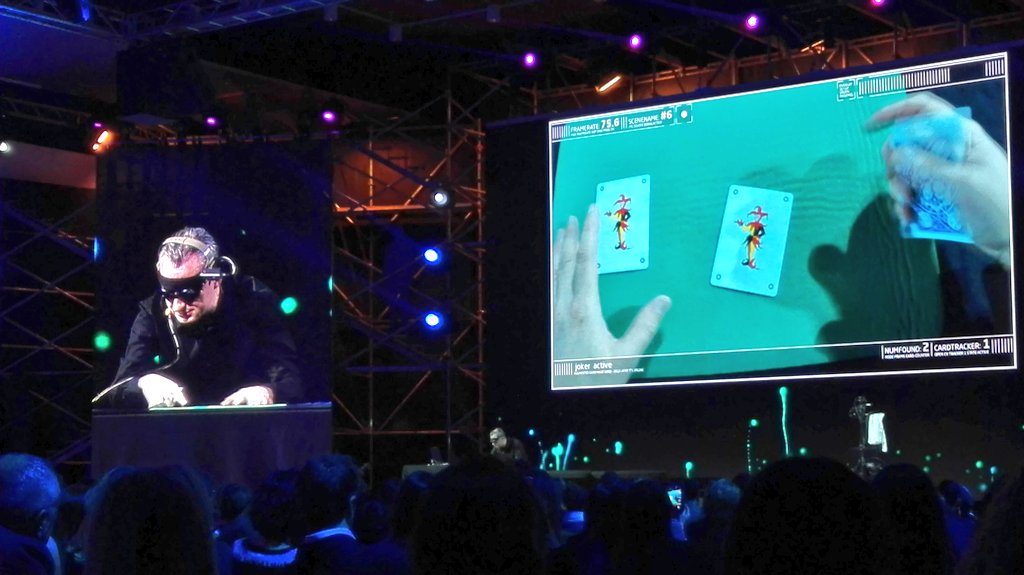 clickpoint_it's tweet photo. La Realtà Aumentata ci porta in un mondo magico con @virtualmagician  #IABForum2016 #iabforum https://t.co/ddiLWXtpTe