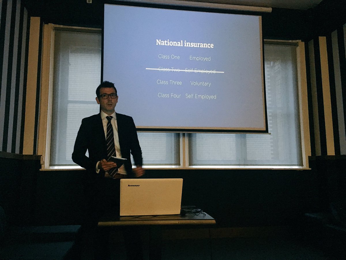 Advance_MCR's tweet photo. @sedulogroup's Head of tax, David Evans, explains the changes to national insurance from next year.

#AdvanceMCR #AutumnStatement https://t.co/gT7KLYc2br