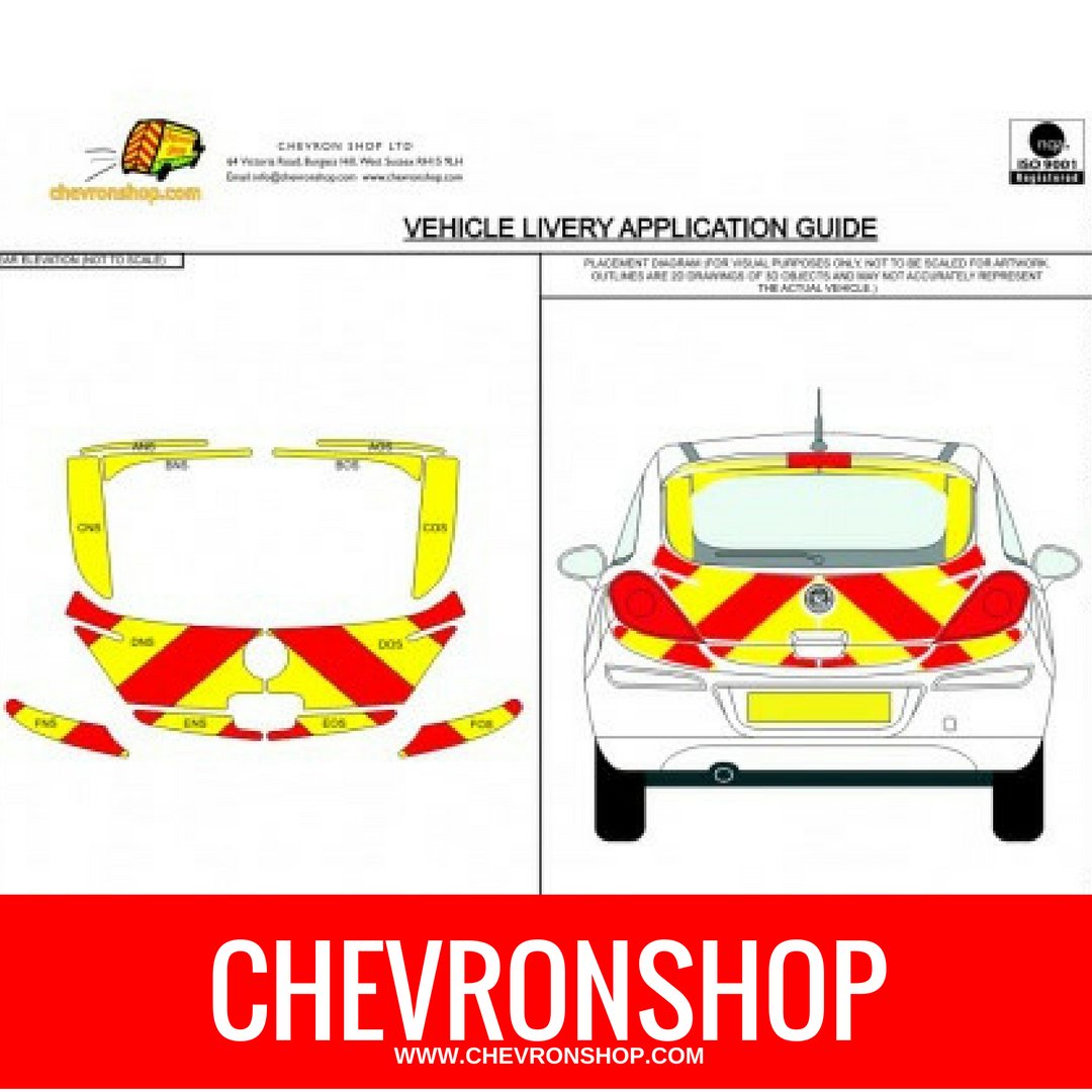chevronshop's tweet photo. Vauxhall Corsa 15- Present Type B: https://t.co/3r59aFKjgW #Chevronshop #ChevronshopUK #Chevron #Chevrons #ChevronsUK #ChevronUK #LiveryUK https://t.co/TmLaQmgrnE