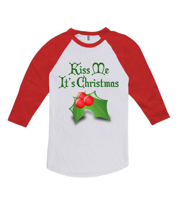 Kiss Me It's Christmas shirts! LINK IN BIO!