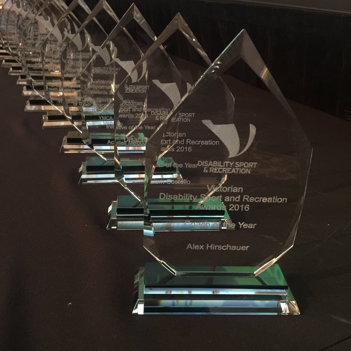 Rich_Amon's tweet photo. Very proud of my team's delivery of Vic disability sport &amp; rec awards this morning. Congrats to all winners. #DSRF2016 https://t.co/RYl27yZTKV
