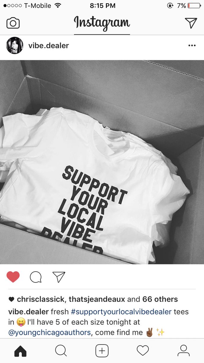 smino's tweet photo. #supportyourlocalvibedealer my favorite tshirt made by @dreavibedealer is fa sale wow https://t.co/dDNgvg0MO1