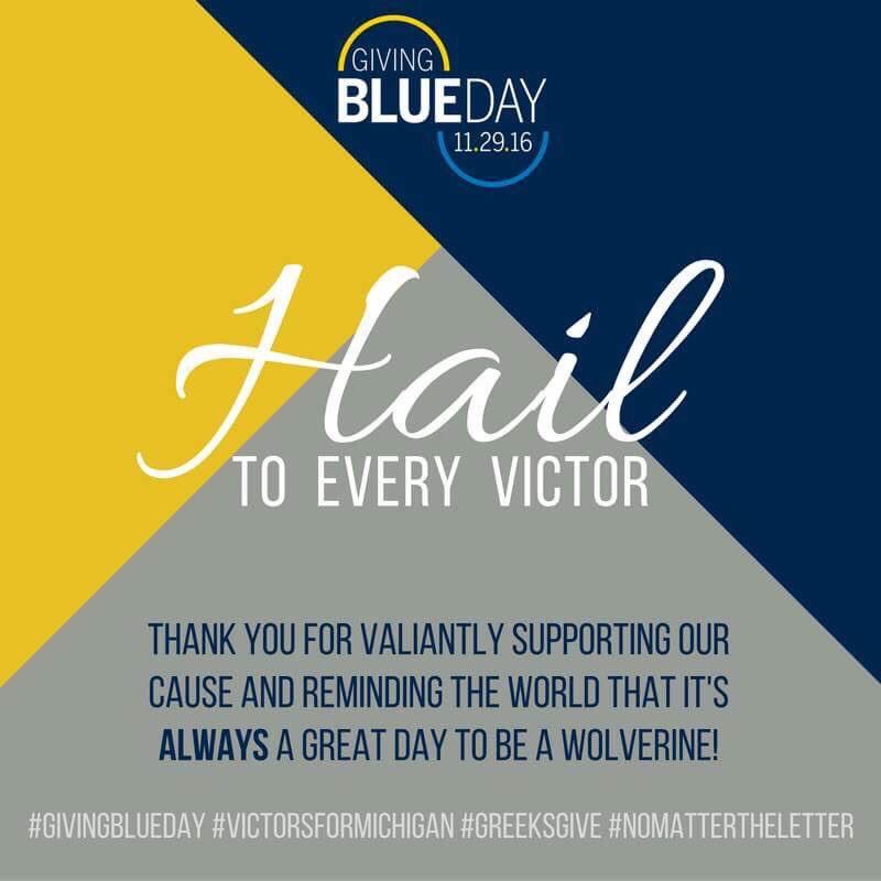 DearbornGreeks's tweet photo. Hail to every last one of you! Thank you for investing in our community and helping us honor Ally's memory &amp; legacy today! #GivingBlueday https://t.co/KJMt9g2pRN