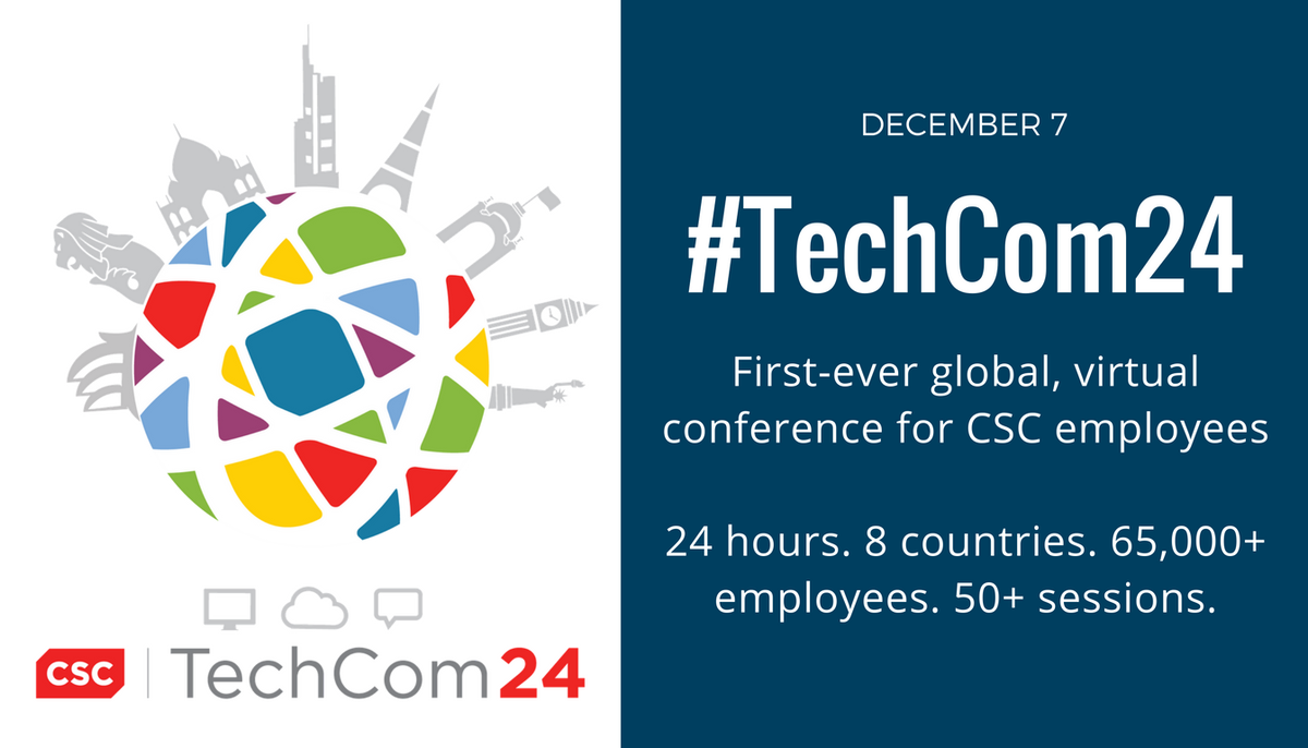 navidooo's tweet image. First ever global virtual #conference for @CSC employees!  #TechCom24