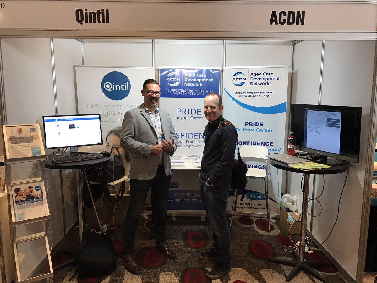 michaelomaher's tweet photo. It was great to share a stand at #ITAC2016 with @QintilEducation and @sameasen. Business is a team sport. https://t.co/TtvDSWcz2E