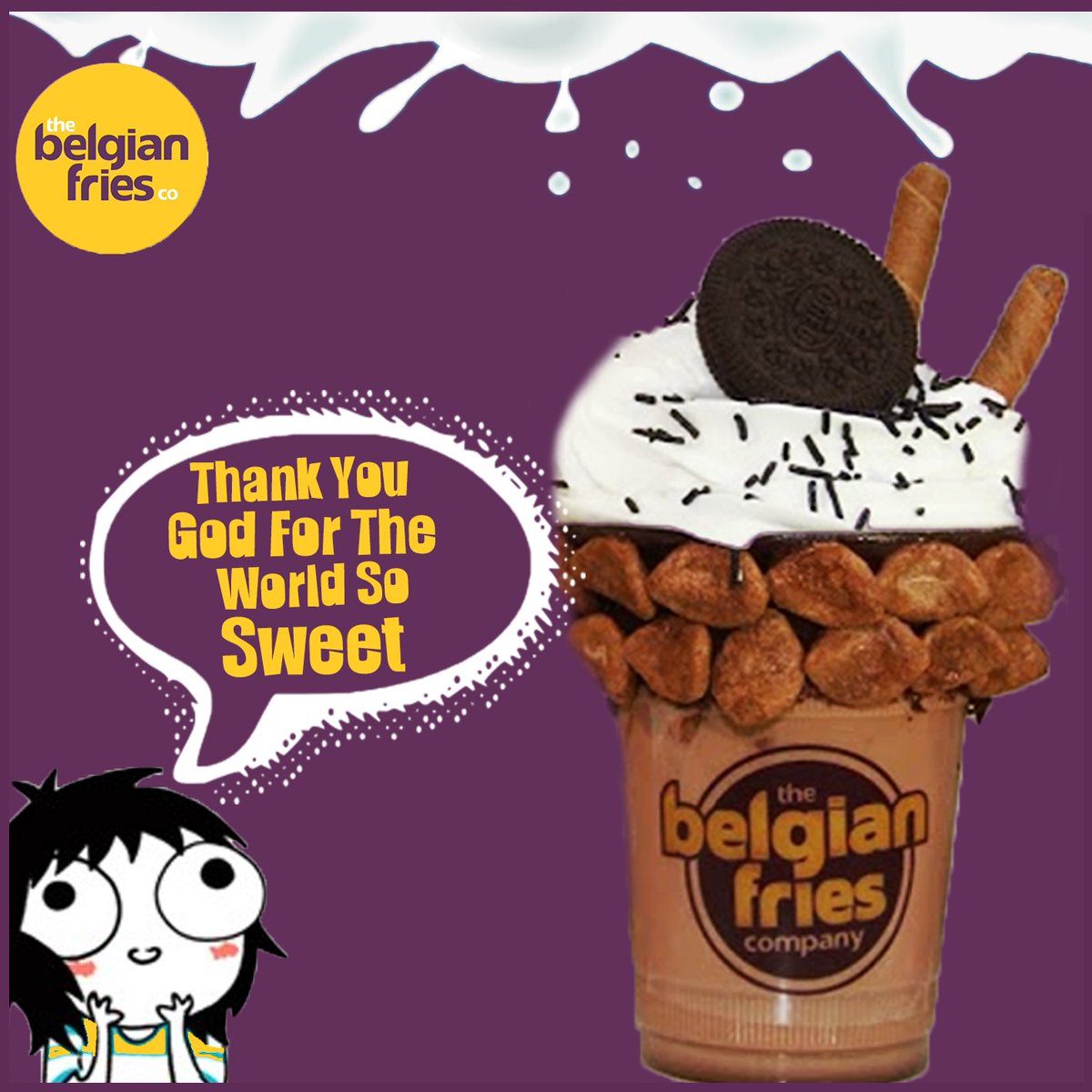 Can't Thank God enough? #TheBelgianFriesCo