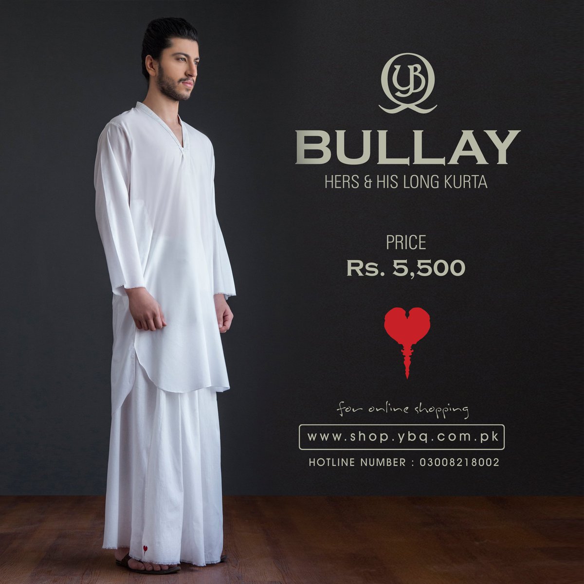 YBashirqureshi's tweet photo. #BULLAY for #His - The #Mystic Muse in the color of #HAQ. Yousuf Bashir signature #kurta representing all those who are on a journey to find https://t.co/zqZSw6tMXU