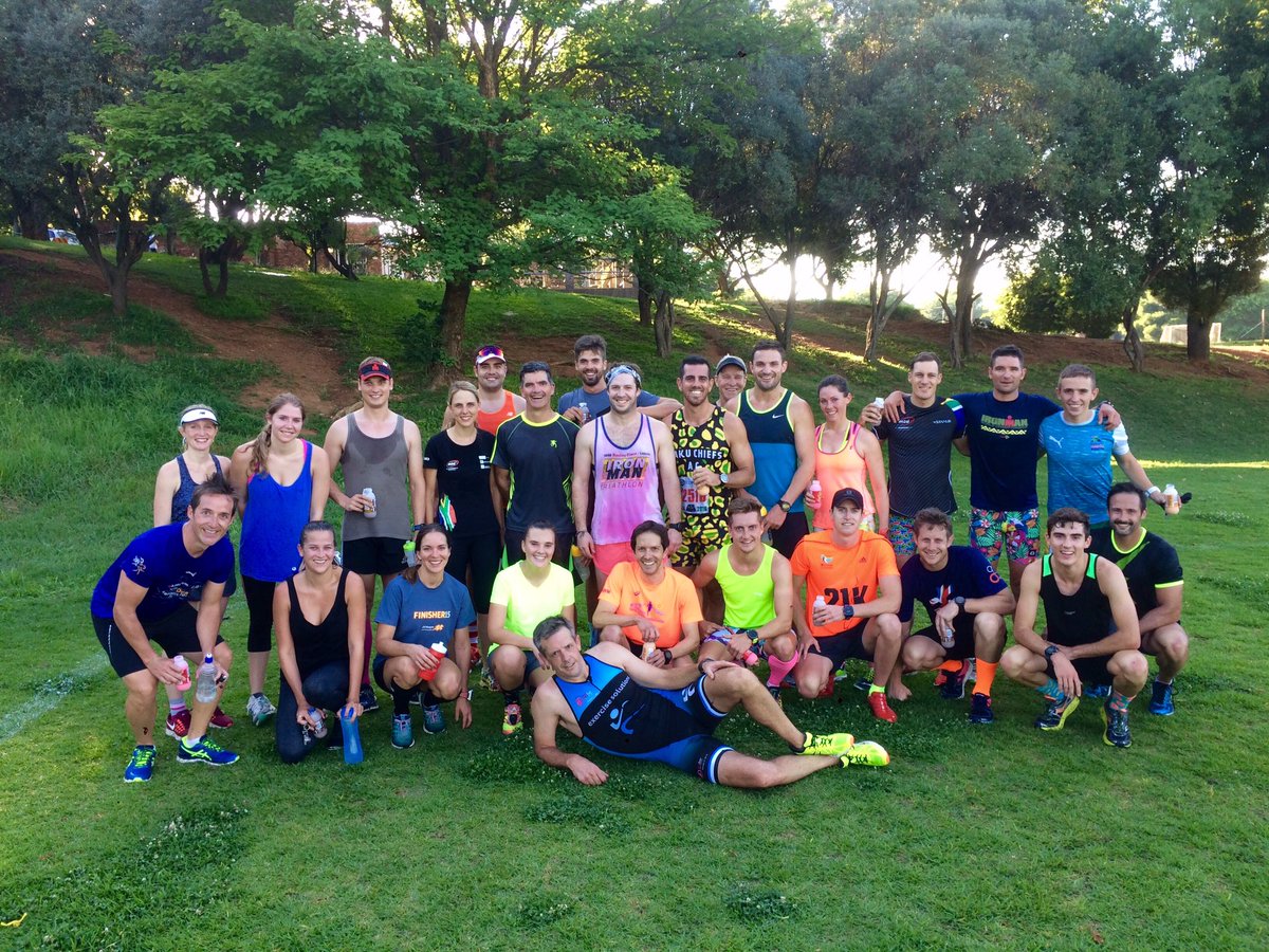 The gees this team showed in this morning's #WackyWednesday track set was off the charts! #MyTrainingDayJHB #HurtBox