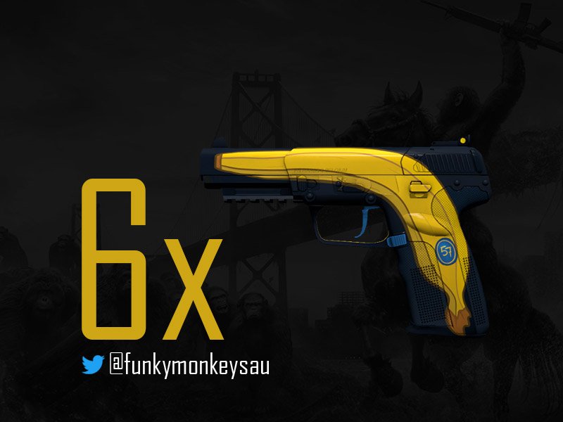 FunkyMonkeysAU's tweet photo. To Celebrate our 99 follower Milestone we will be giving away x6 Monkey Business Five-Sevens!
 
Follow and re-tweet to Enter!!!! #ez4fm https://t.co/iBWu9wKl58
