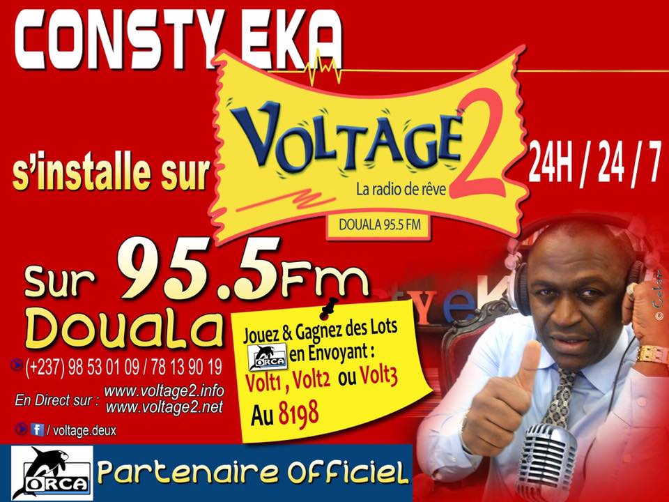 afrik2tv's tweet photo. VOLTAGE2Radio - AFRIK2Tv
Partenariat gagnant
Suivez toutes nos infos sur Facebook, Twitter, Instagram, Site web
https://t.co/Ku7TuaZF4l https://t.co/2Atyii7y5J