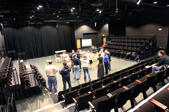 Before and after shots of our beautiful facility: