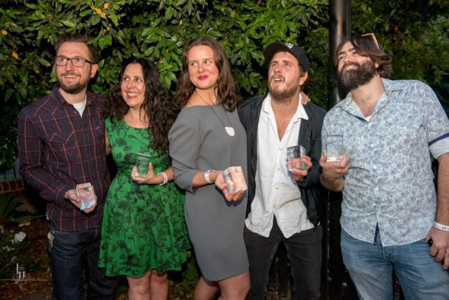NLMAs23's tweet photo. Congrats to our #Adelaide #nlmas winners @Naomi_keyte @WOMADelaide @BadDreems @JBeardraven and @graceemilyhotel! Pic by John Goodridge. https://t.co/Gebi0Ng4vs