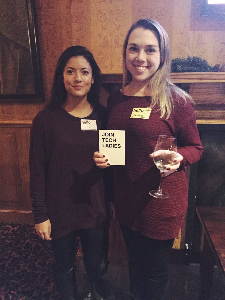 tiafomenoff's tweet photo. Thanks to everyone who came to tonight's #TechLadies meetup and thank you to @MahonyAndSons for hosting us 💕 https://t.co/P4nwBbTEB4