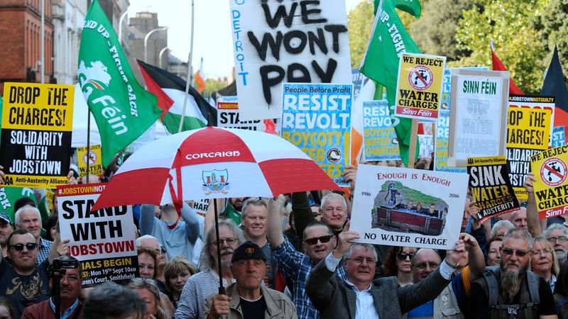 Water charge protests will continue, says Paul Murphy bit.ly/2fC07SW