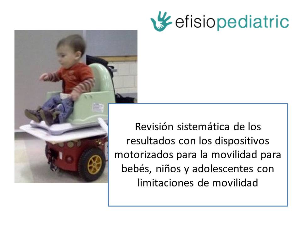 #articulofisiopediátrica 👶: resultados del uso de  dispositivos motorizados para la movilidad en niños efisiopediatric.com/dispositivos-m…