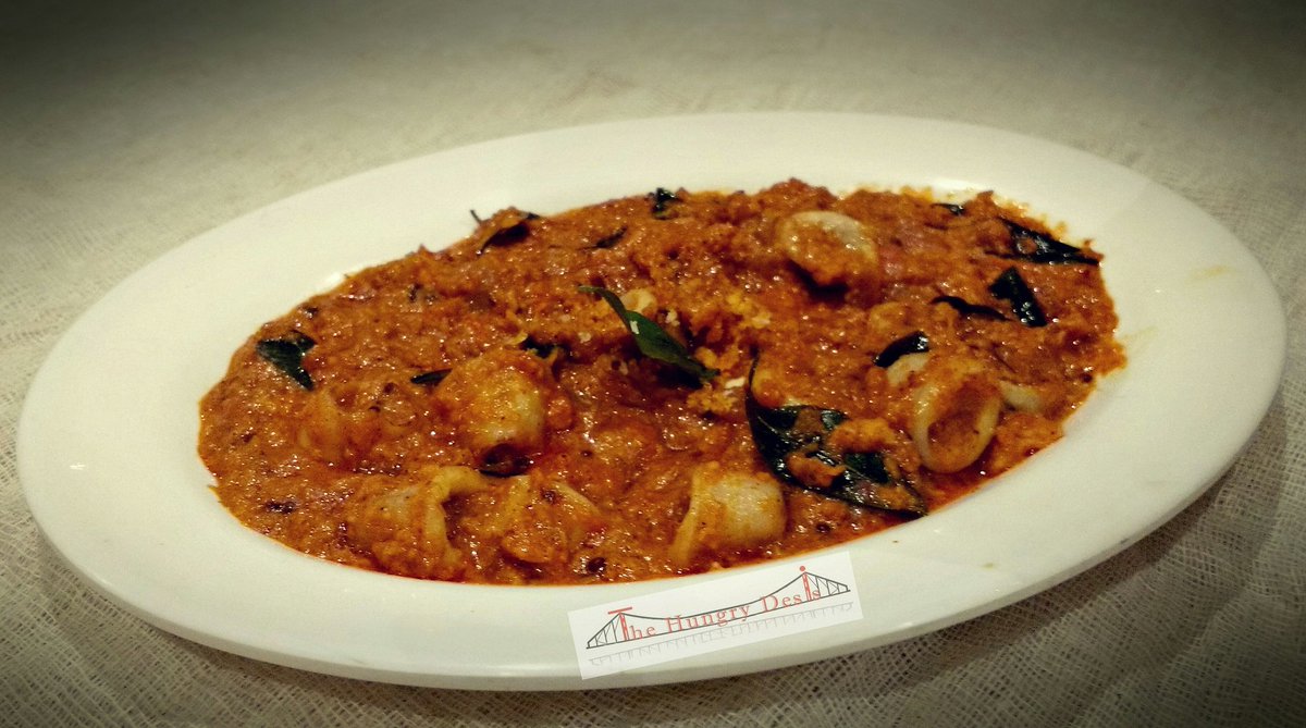 thehungrydesi's tweet photo. Squid Sukka- must-try when you're at Coastal Macha, Kolkata! #panchphoron #foodbloggers https://t.co/tV0mpDfv42