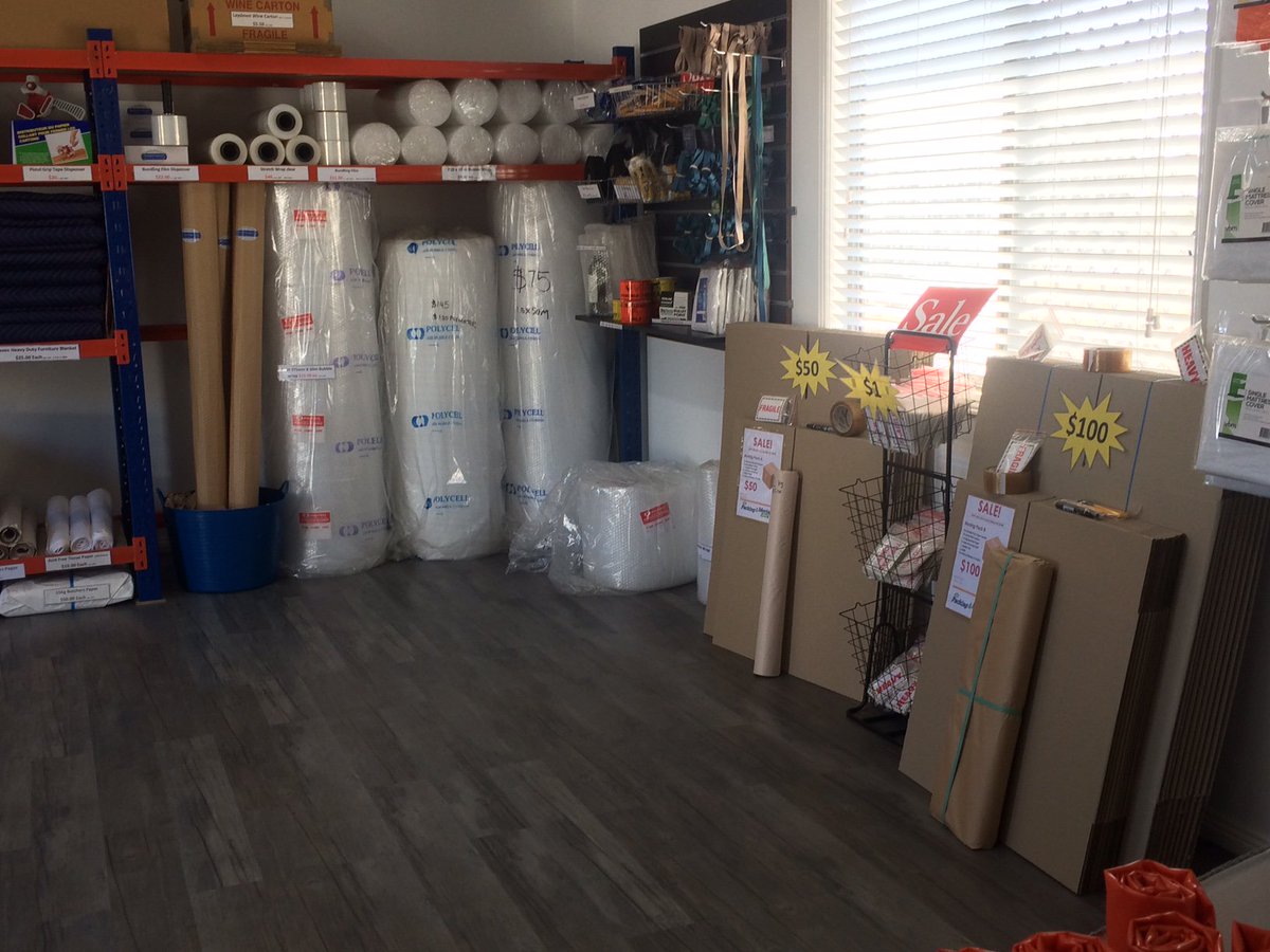 PackingMovingCo's tweet image. Check out our new showroom,
We have everything you need to pack yourself, Don't have time to pack 
then you need to call 1300 707 780