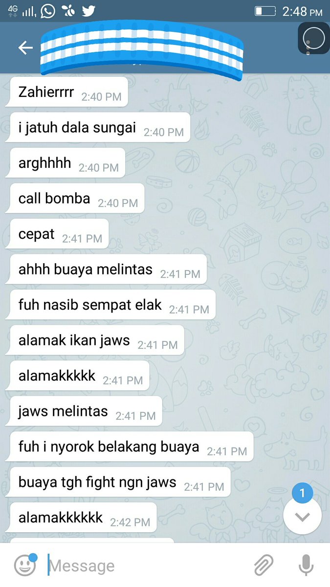 zahieraiman's tweet photo. Aku tengah Chat dengan budak tadika mana ni? https://t.co/locTZrIuVM