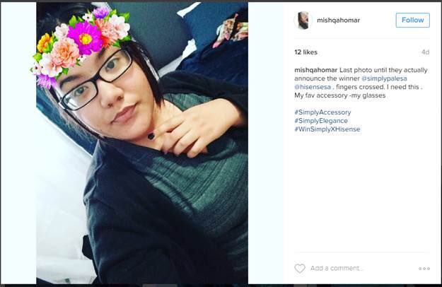 HisenseSA's tweet photo. Congratulations to @mishqahomar who has won a Hisense Elegance smartphone in the Hisense - Simply Palesa #UltimateAccessory competition. https://t.co/l3UBzNlXD3