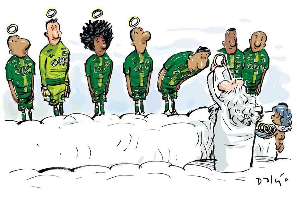 #ForzaChapecoense sepakbola menyatukan kita.