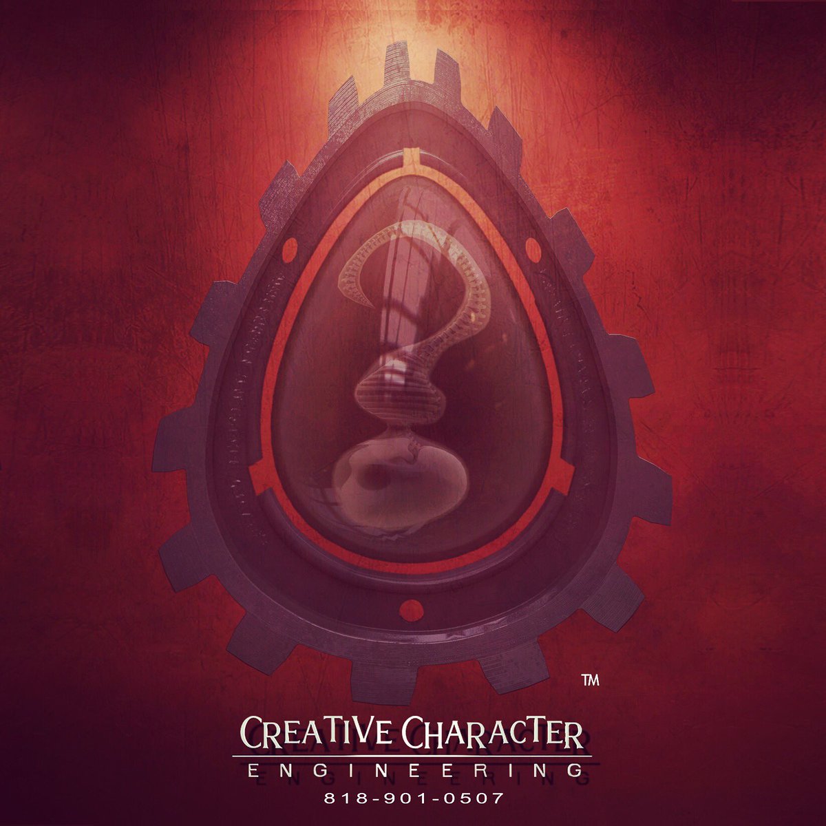 The background image of my tearsheets, the logo which nobody really gets to see this way. #fxmakeup #creatures #spfx