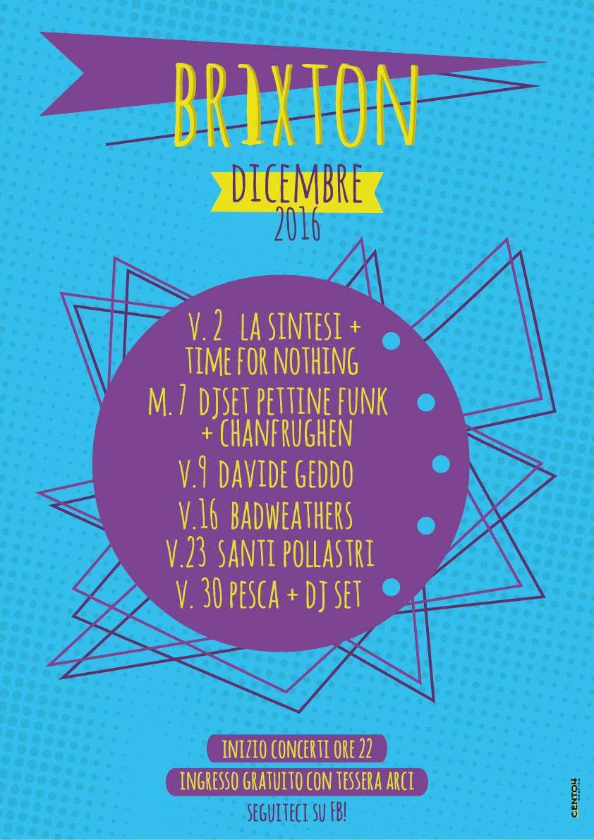 davidegeddo's tweet photo. 9 dicembre è Arci Brixton #Alassio #GeddoLive https://t.co/clxHk88KVs