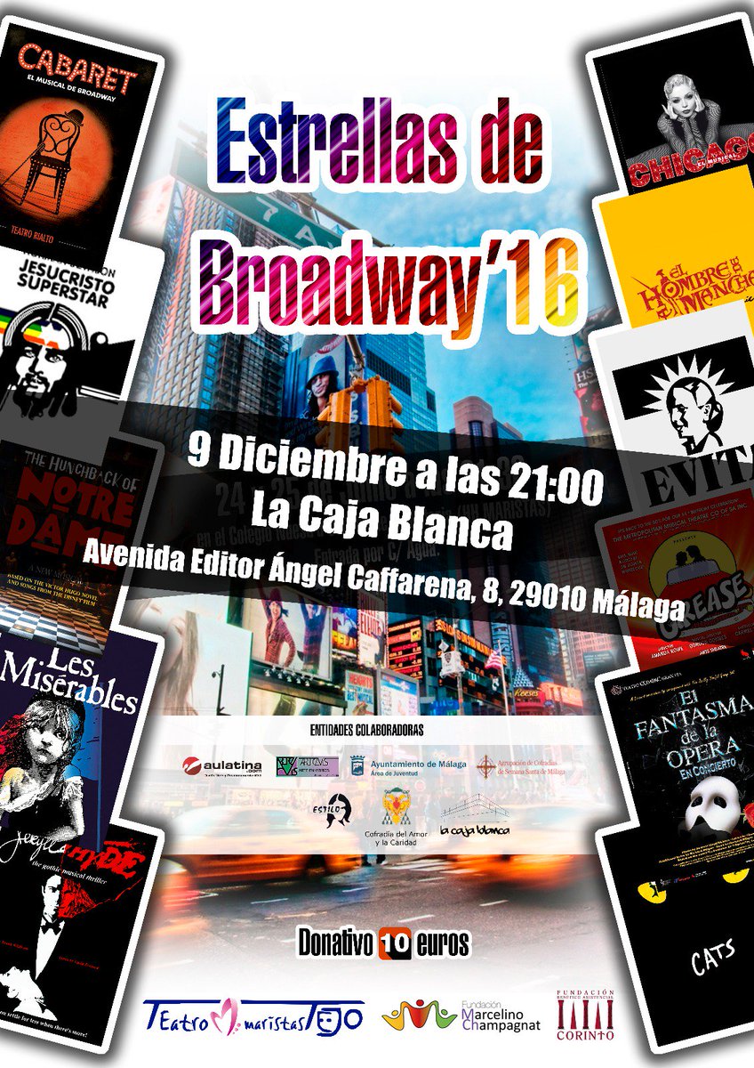 TEJOteatro's tweet photo. Hoy en el recreo seguimos con la venta de entradas para nuestra representación extraordinaria del 9 de diciembre en La Caja Blanca https://t.co/aZim8w1CFD