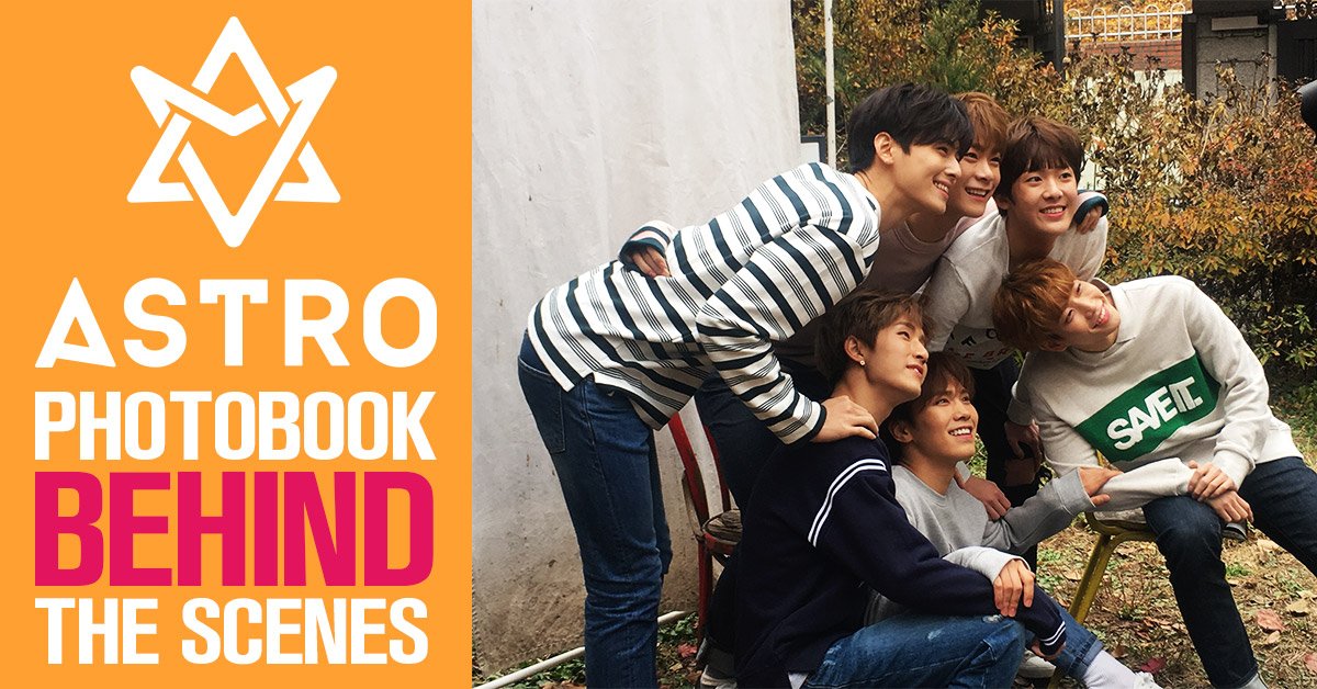Makestarcorp's tweet photo. [#ASTRO] "지금 뭐하는 중이게~요?" 😆 #아스트로 #화보집 촬영 비하인드 스토리 1탄 😉https://t.co/saK07Qh6ct「今何してると思います～か？」😆#ASTRO #写真集 撮影ビハインドストーリー1弾😉 #アストロ #makestar https://t.co/yklRmmV4Nr