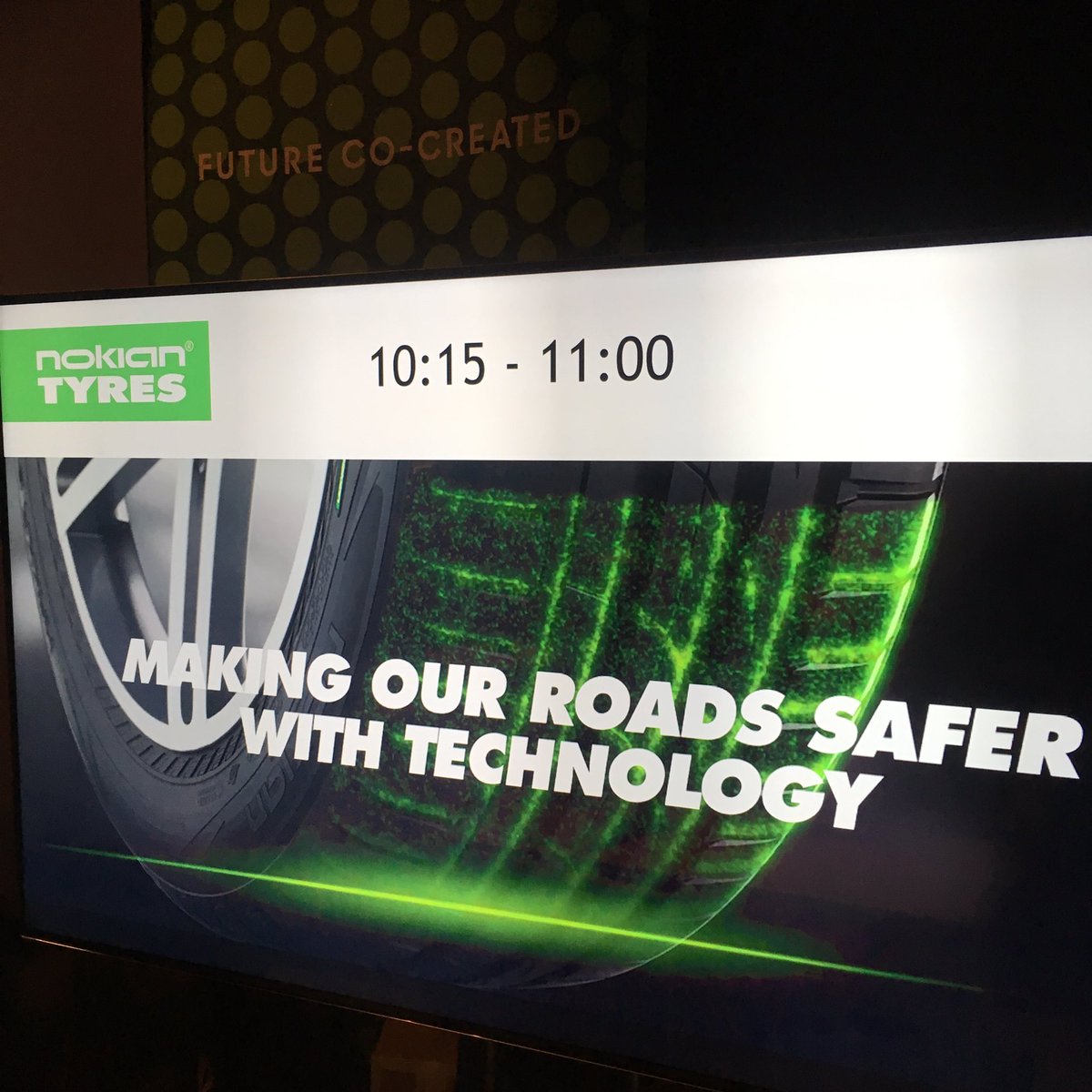 RikuJ's tweet photo. First launch coming up at #futucafe in #slush16 @futurice @NokianTyresCom @VianorSuomi at 10:15 ! https://t.co/1MMRQmTSAz