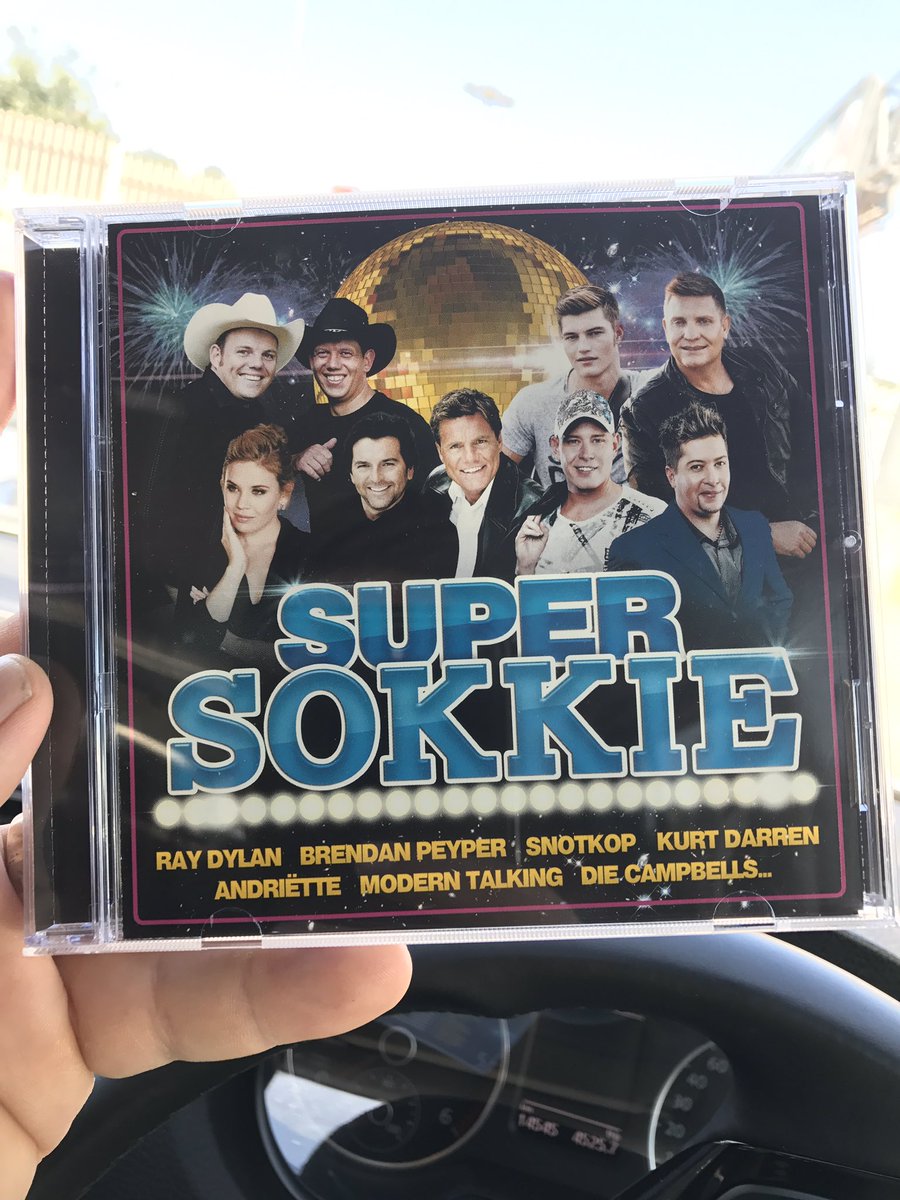 En hy is uiteindelik hier, die eerste SuperSokkie cd, kry hom en oefen nou vir Swakopmund die 23ste en Oujaarsaand <a href="/CarnivalCitySA/">Carnival City</a> !!!