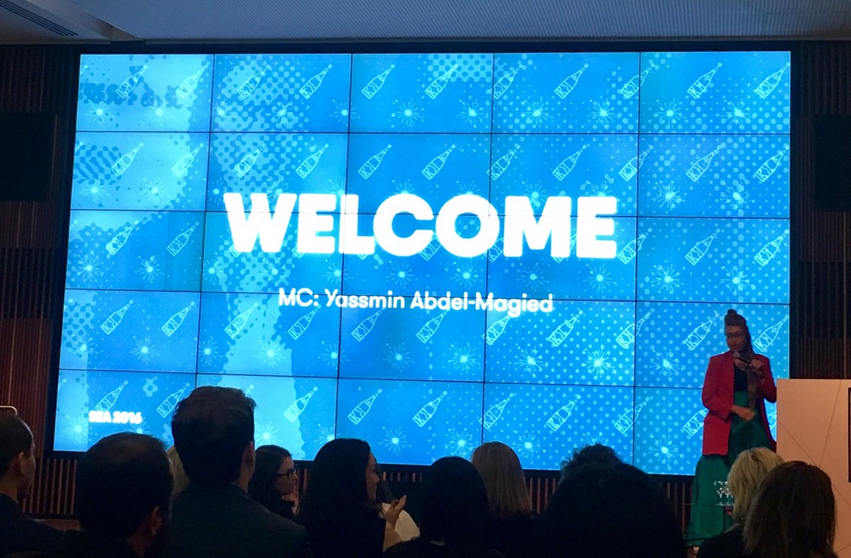 rsj_green's tweet photo. #SEAwards16 kick off with ace intro from @yassmin_a #socent important emerging sector supporting our community https://t.co/6Nr5n6Nz9T