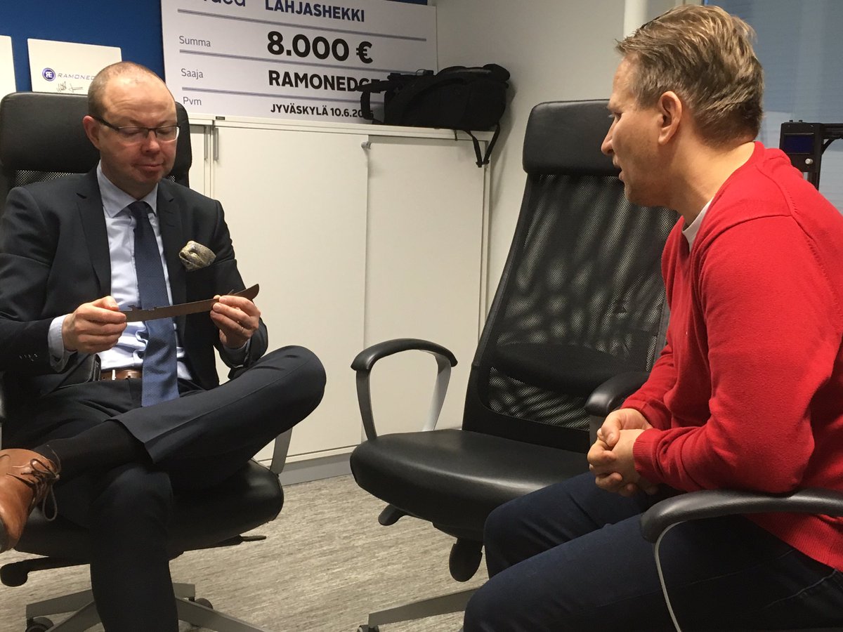 HeliLeinonkoski's tweet photo. Hienoa tekemistä #RamonEdge ja Pasi Pulkkinen. Maailmaluokan #luistinterät #Jyväskylä 'stä. @tkoivisto_jkl #Nordea @MikkoMsp1 #startup https://t.co/aa0E4lG06o