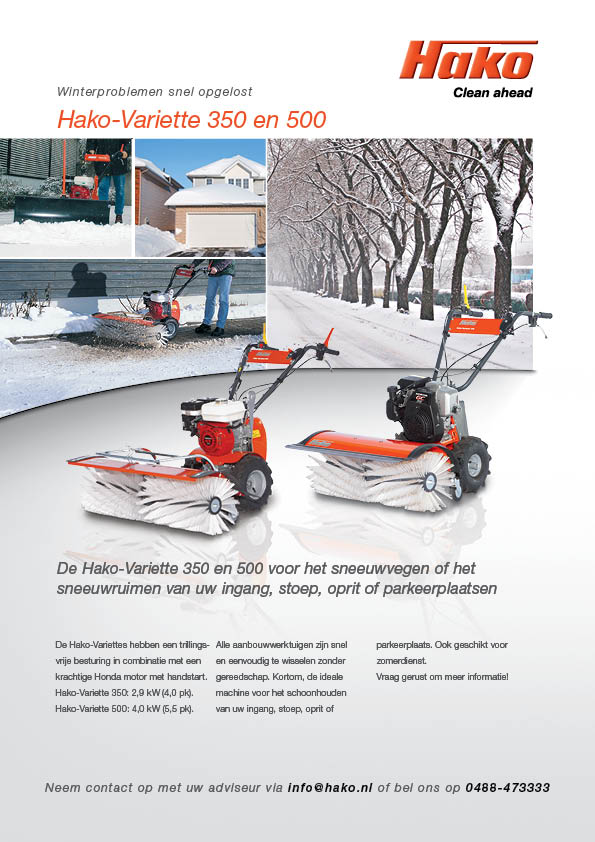 Winterproblemen snel opgelost!