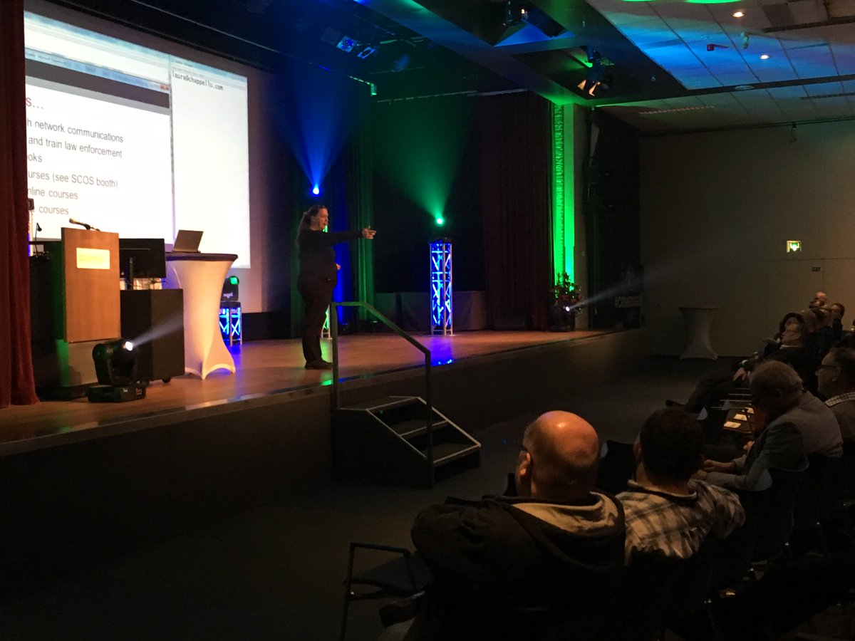 dexXLConf's tweet photo. . @laurachappell on stage talking about online traffic Thereโs a lot of traffic at the conference. ๐#dcc16 #wireshark https://t.co/i9zO7XFCaP
