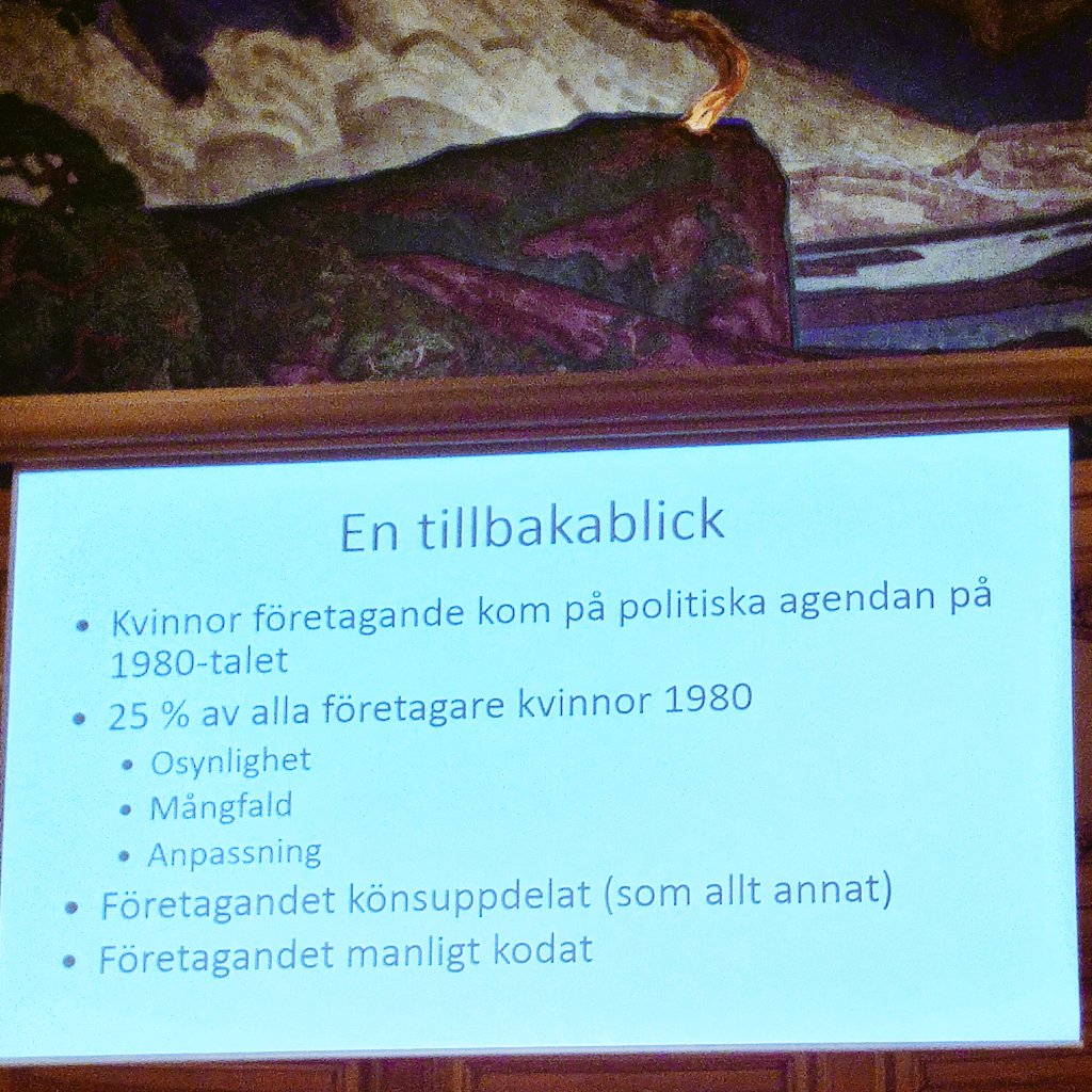 Heldag i riksdagen om kvinnors företagande, finns en del att göra... <a href="/Feministerna/">Feministerna (Fi)</a> kommer och skjutsar på från 2018! #womengage
