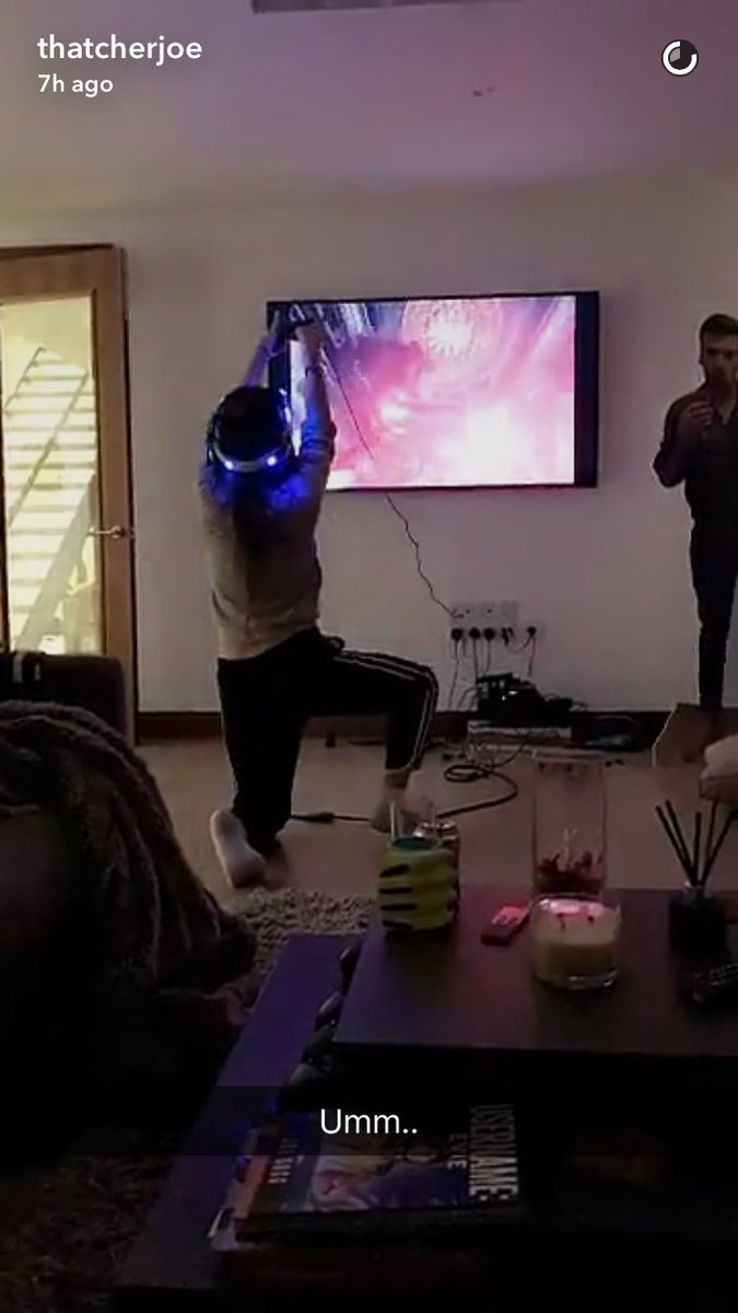 UpdatedJoeSugg's tweet photo. Joe's snapchats last night &amp; on Brits snapchat yesterday! https://t.co/6PpZWlGPV3