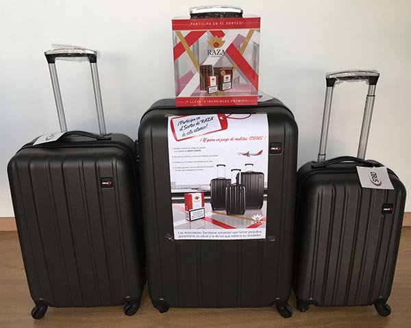 CasaTabaco's tweet photo. 📢 ¿Quieres ganar este exclusivo juego de maletas OBUS? Con la marca RAZA participar es así de fácil 👉🏼 https://t.co/zidKAqJyjK #Estancos https://t.co/kVWp4lQguR
