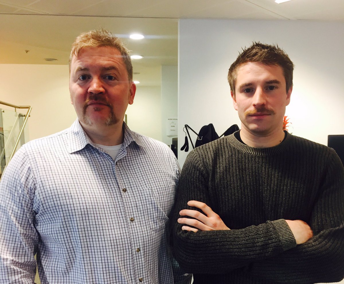 Axonix's tweet image. #Movember is in full effect @Axonix! Today is the last day to donate uk.movember.com/donate/?gclid=… @MovemberUK