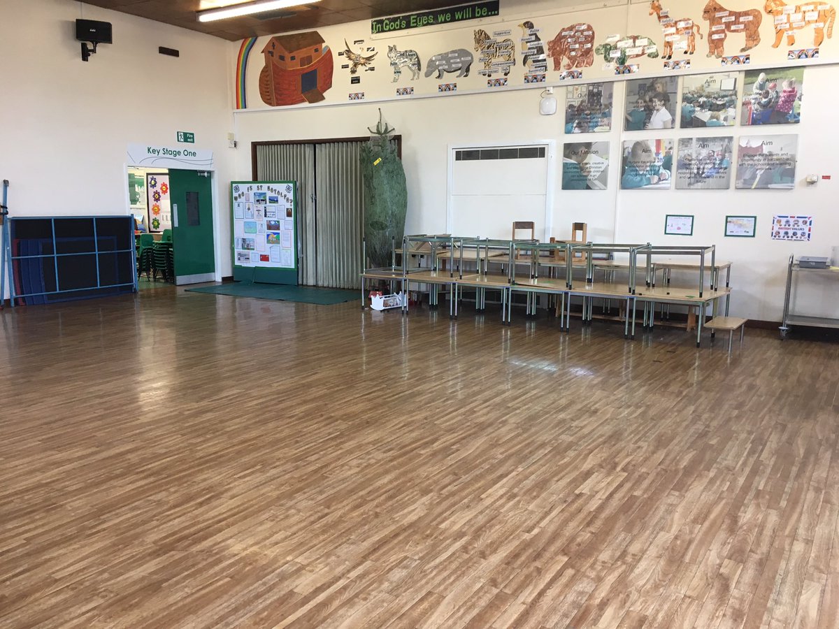 All set for our Christmas Showcase this afternoon!