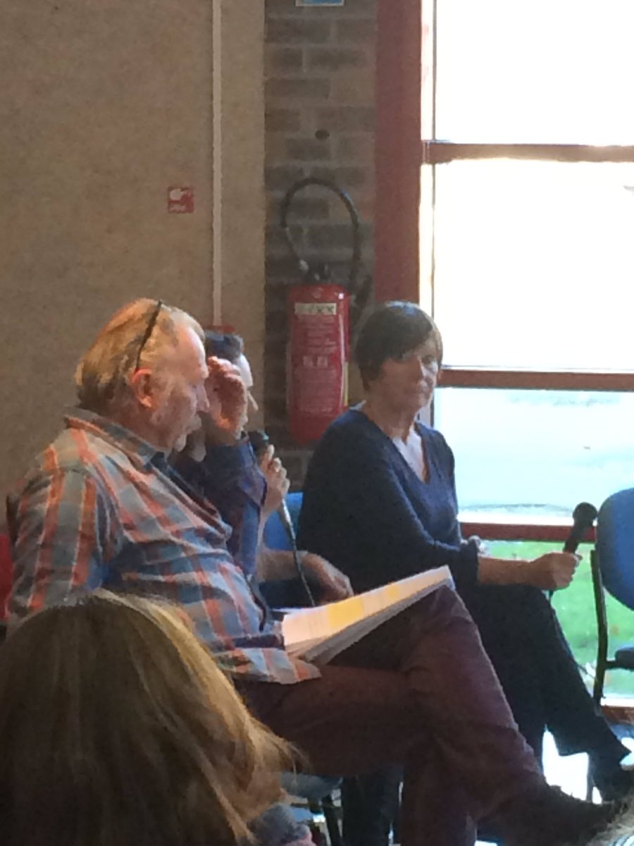 Rencontre de Francoise du Chaxel avec les étudiants de l'Espe d'#Arras, dans le cadre de #THEA dispositif de <a href="/OCCE_FD/">Fédération Nationale OCCE</a> #theatrejeunesse