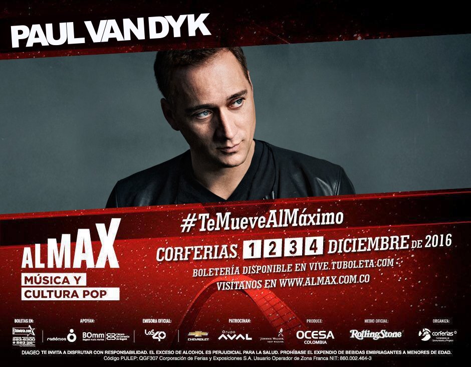 Colombia! Excited to see you at @almaxcolombia December 4th 🇨🇴 https://t.co/8iUnNhTTs0