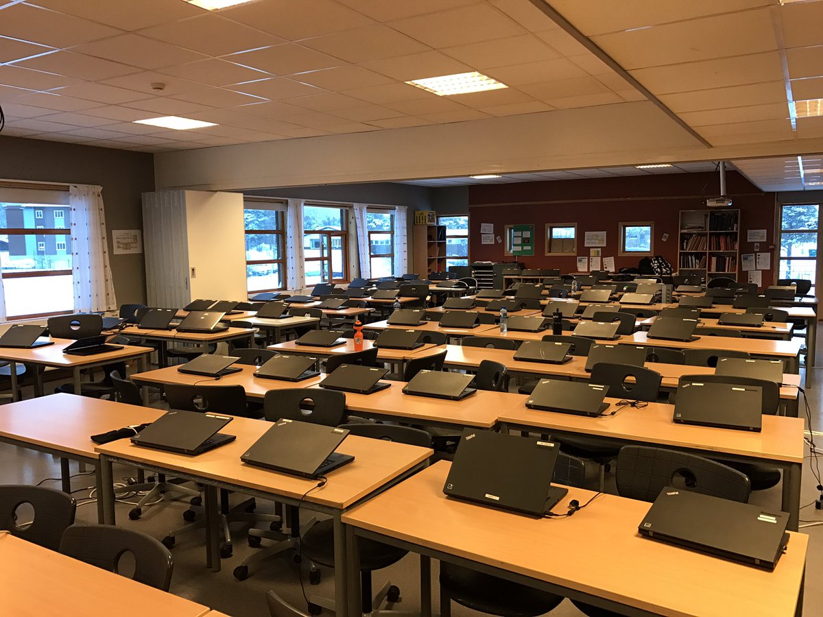 300 elever på #Oppdal ungdomsskole øker sin læring med 1:1 på PC som digital plattform! #læreRikt #pciskolen #øktlæring #skoleutvikling