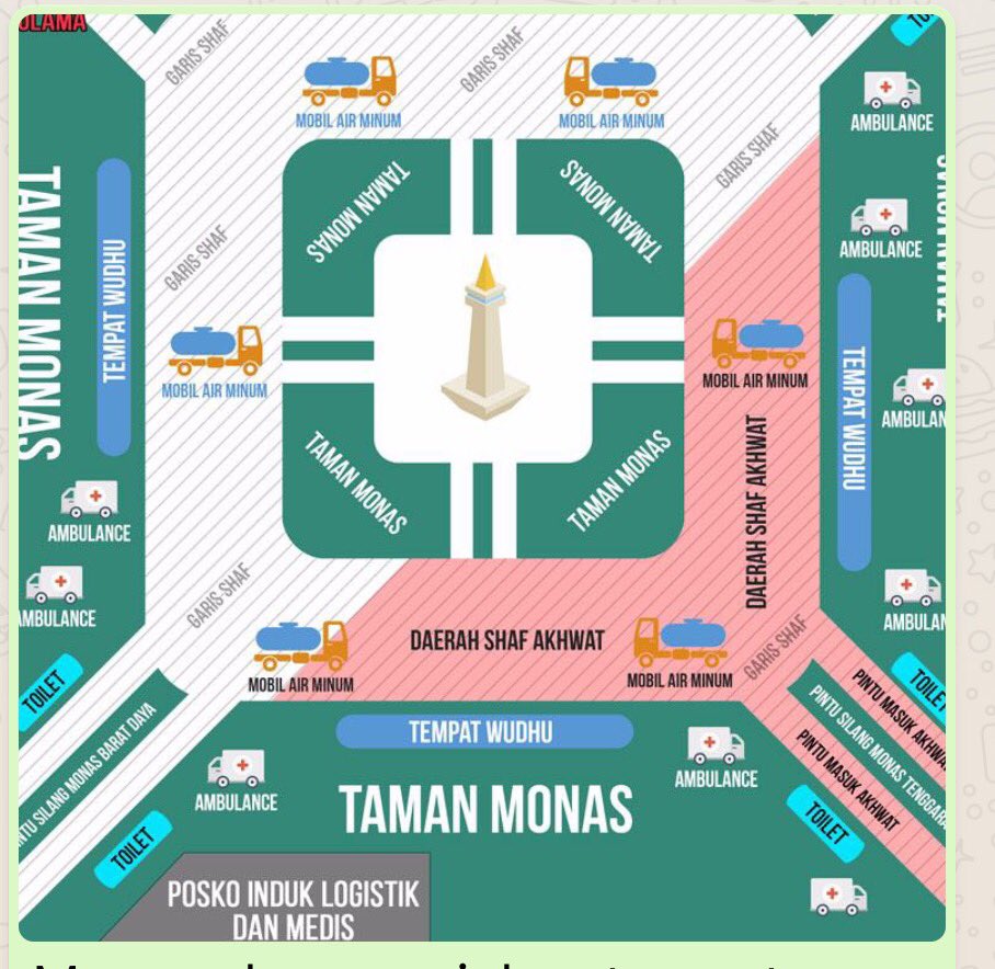 DennyJA_WORLD's tweet photo. Monas akan menjelma tempat sholat jumat terbesar sepanjang sejarah? https://t.co/4IB2q2nl8q