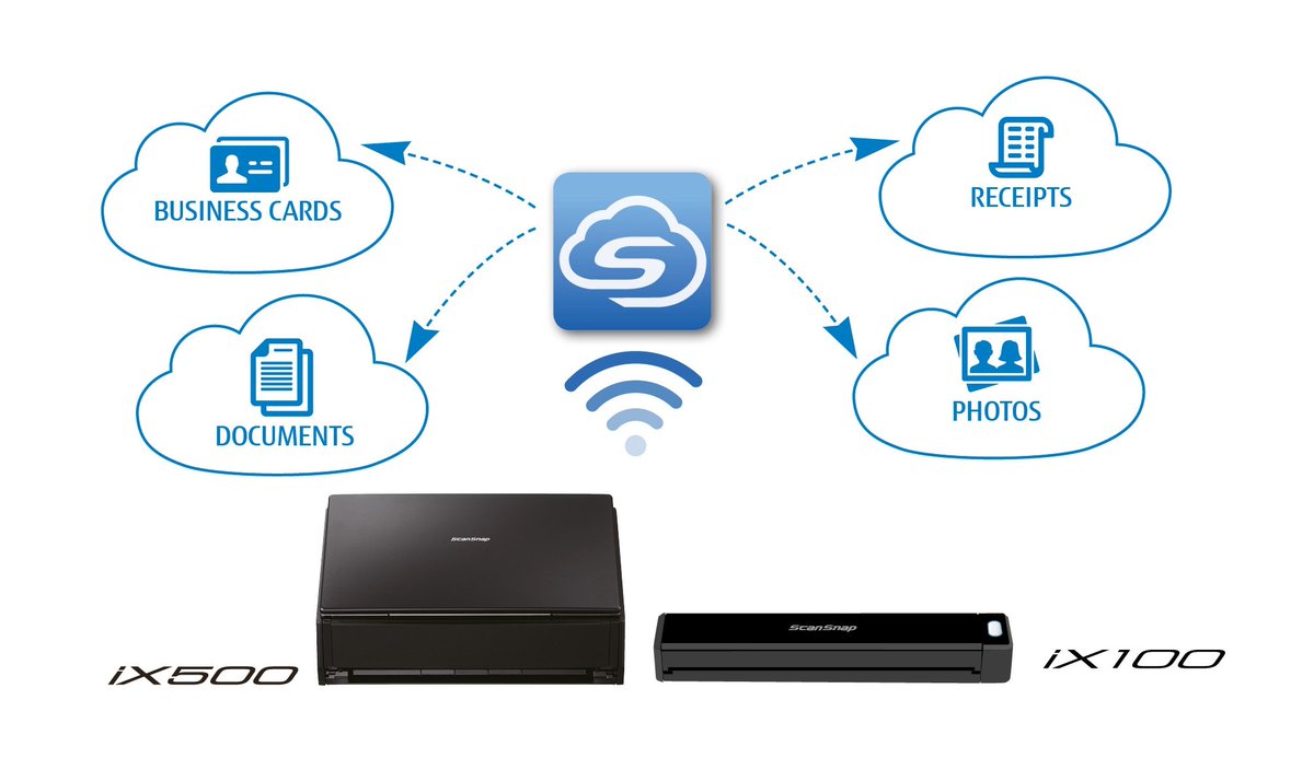 Great news! The #ScanSnapCloud #service for #ScanSnap iX100 and iX500 is now ready for download! bit.ly/2g6nuAy
