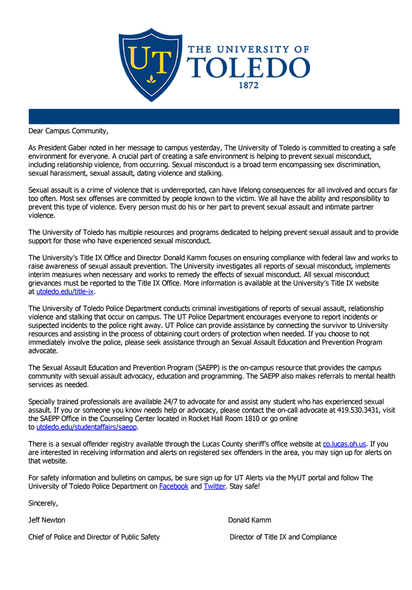 Seeing the letter that Dr. Gaber sent out the other day led me to research sexual misconduct on-campus #tweettalkut: psychopathology.imedpub.com/a-critical-rev…