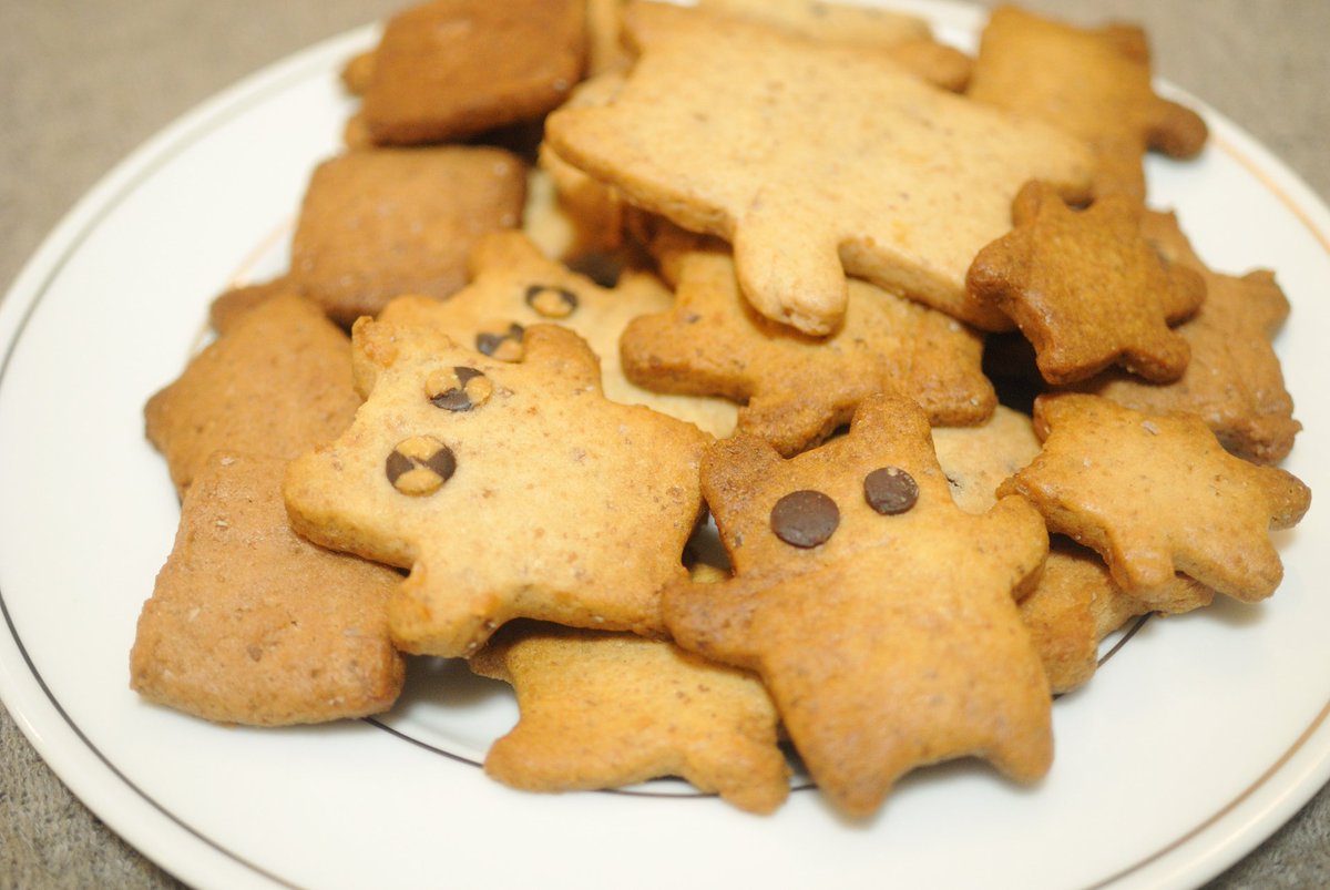 成瀬つばさ Na Twitterze オーブンで焼いたら どんぐりクッキーのできあがり まったくクセのない味なので 言われなければ材料にどんぐりが入っていることが分からないかも