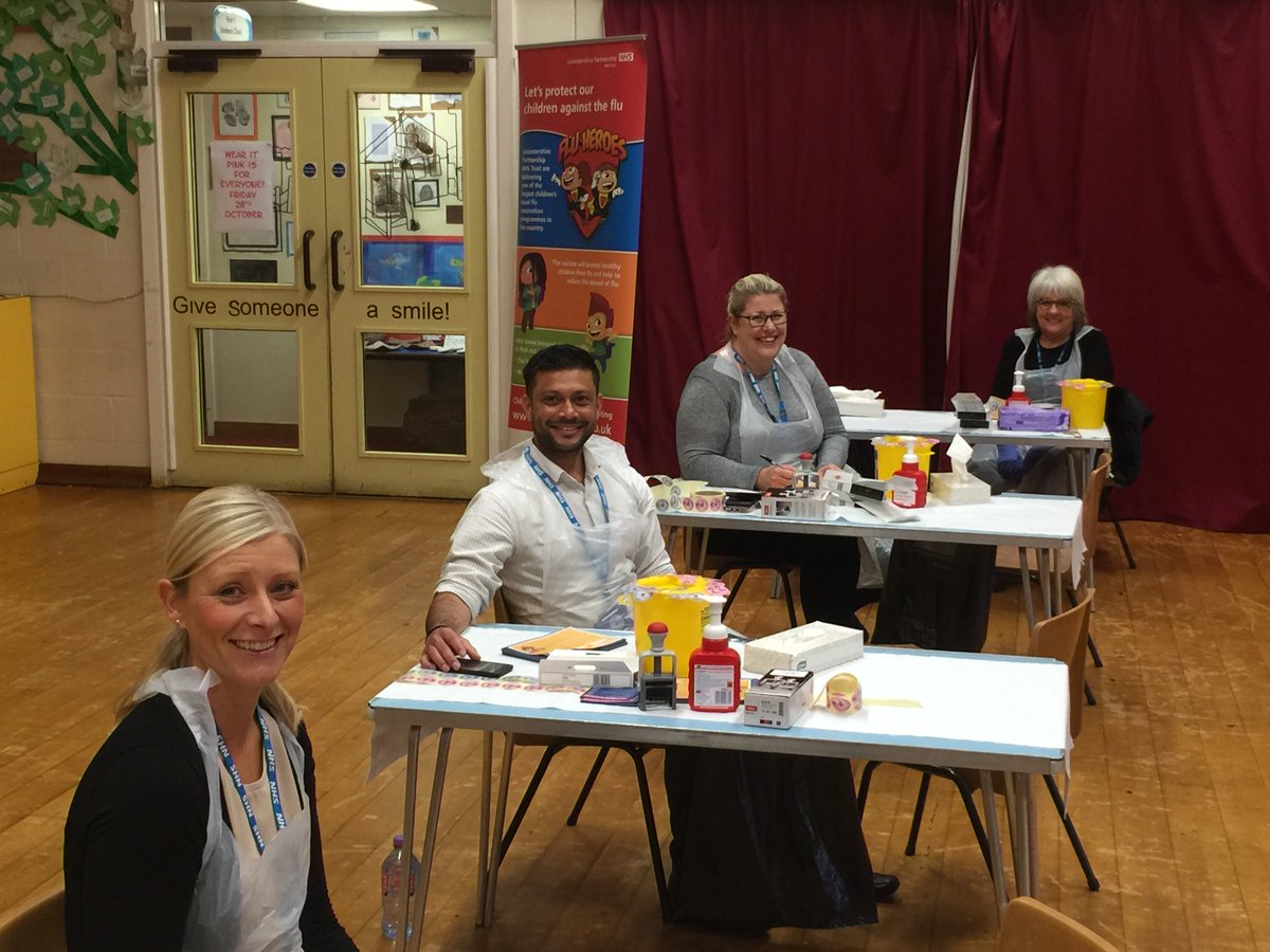 Our immunisations team has already vaccinated 21,000 local kids against #flu this yr. When are they visiting you? ow.ly/mirR306FpTE