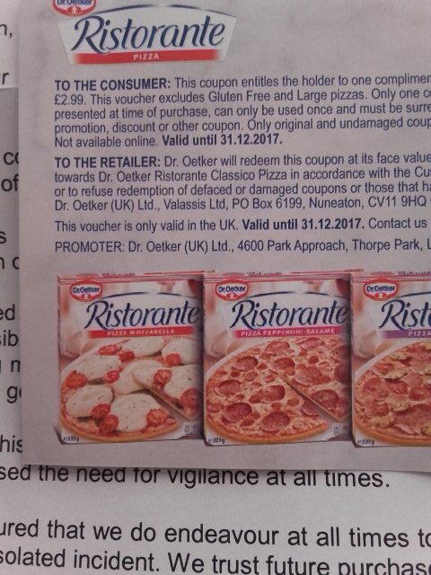 Jefa2610's tweet photo. @DrOetkerBaking you did and seems your geography isn't great! https://t.co/4CqFLM7xXb